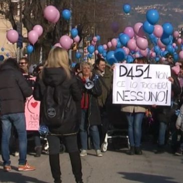 IN CORTEO PER IL PUNTO NASCITA