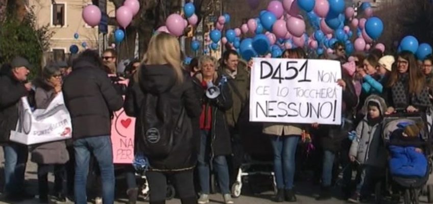 IN CORTEO PER IL PUNTO NASCITA