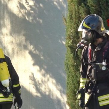 INCENDIO ALLA TONTARELLI DI CASTELFIDARDO (AN)