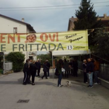 A PASQUA A JESI TORNA LA TRADIZIONE  DEI  “100 OVI DE FRITTADA”