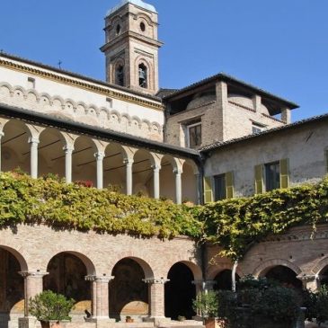 A TOLENTINO RIAPRE PARTE DEL CHIOSTRO DI SAN NICOLA