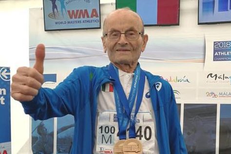 ORO A 103 ANNI, OTTAVIANI DI NUOVO CAMPIONE EUROPEO