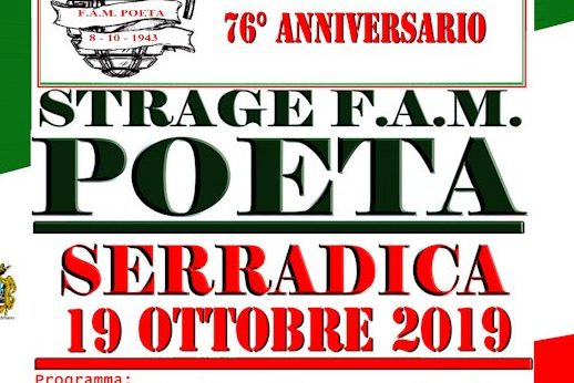 SERRADICA DI FABRIANO RICORDA LA STRAGE DELLA FAMIGLIA POETA