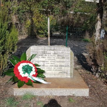 COMMEMORATI PARTIGIANI EROI DI ALBACINA DI FABRIANO