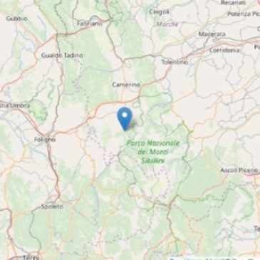 SCOSSA DI TERREMOTO NEL MACERATESE