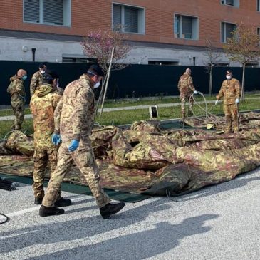 A  JESI ARRIVA L’OSPEDALE DA CAMPO DELLA MARINA MILITARE