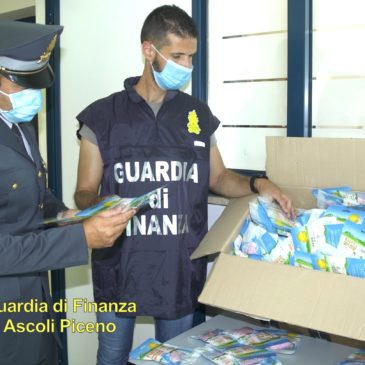 50 MILA MASCHERINE SEQUESTRATE NELL’ASCOLANO