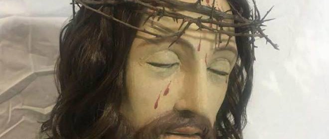 IL CRISTO GROSSO DI CASTELFERRETTI E’ TORNATO A CASA