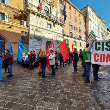 SCIOPERO DEL SETTORE LOGISTICA E TRASPORTI NELLE MARCHE