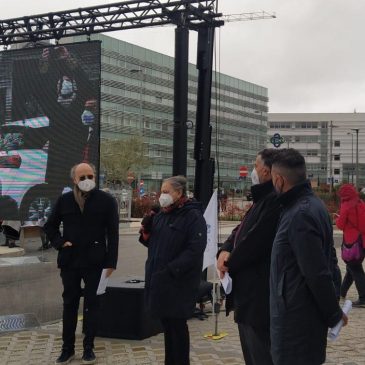 AD ANCONA LA  PROTESTA DELLA CONFCOMMERCIO:  “VOGLIAMO UNA DATA PER LE RIAPERTURE”