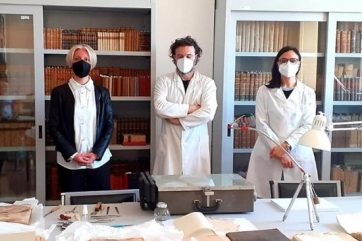 A  RECANATI   IL RESTAURO DEI TESTI DI GIUSTIZIA  SI APRE AI VISITATORI