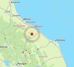 TERREMOTO DI MAGNITUDO 4.3 NEL PESARESE: NESSUN DANNO MA SCUOLE CHIUSE A FANO