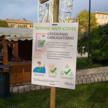 ANCONA, EVENTI NATALIZI CON IL GREEN PASS