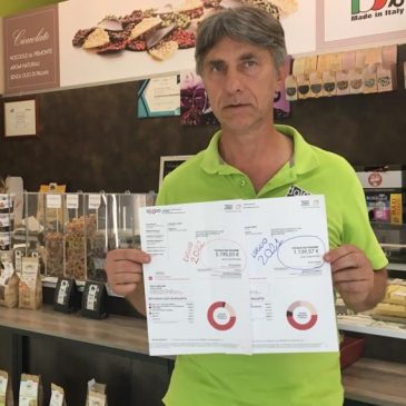 BOLLETTA CHOC  DA 5 MILA EURO: COSI RISCHIAMO LA CHIUSURA