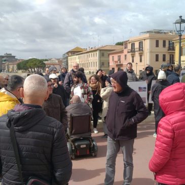 FIUMI IN SICUREZZA, SIT IN A SENIGALLIA