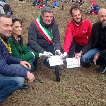 A FANO NASCE UN BOSCO URBANO NEL CUORE DELLA ZONA ARTIGIANALE