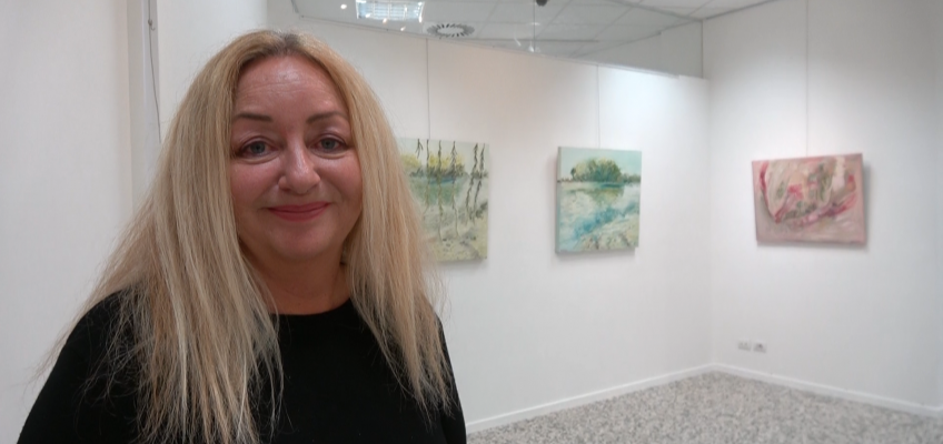 I QUADRI DI HEIDI FOSLI APPRODANO A JESI