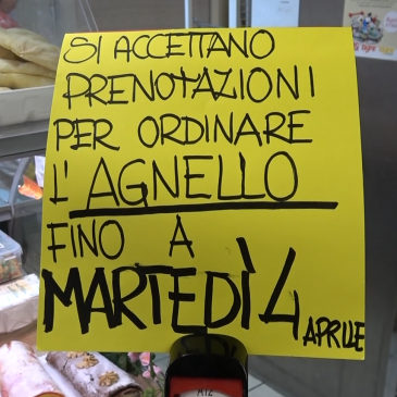 AUMENTATI I PREZZI DEGLI ALIMENTI PASQUALI