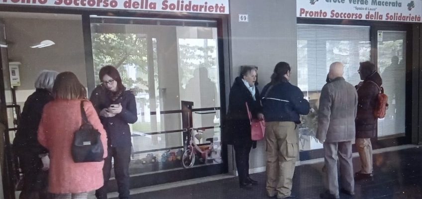 A MACERATA ARRIVA IL PRONTO SOCCORSO DELLA SOLIDARIETA’