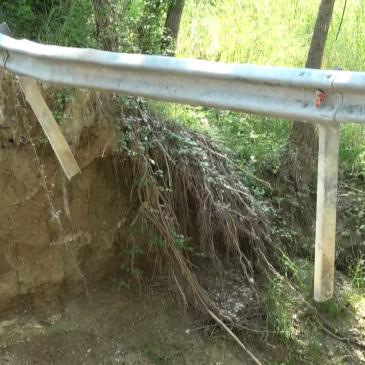 TRA FRANE, DISSESTO IDROGEOLOGICO E DETRITI: LA SITUAZIONE A SERRA DE’ CONTI