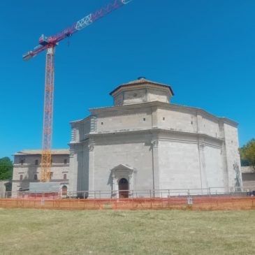 SANTUARIO DI MACERETO: INIZIATI I LAVORI DI RISTRUTTURAZIONE