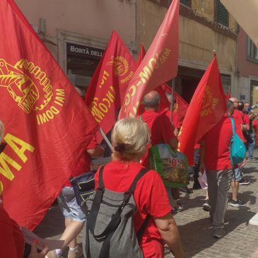 MANIFESTAZIONE DEI METALMECCANICI IN ANCONA