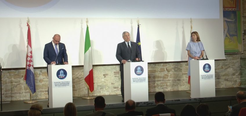 TAJANI AD ANCONA PER LA TRILATERALE