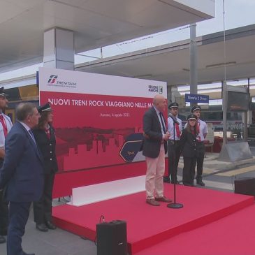 TRENI ROCK. PRESENTATI IN ANCONA TRE NUOVI TRENI