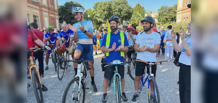 DA CIVITANOVA IN BICI FINO A BRUXELLES PER SPINGERE LA MOBILITA’ DOLCE