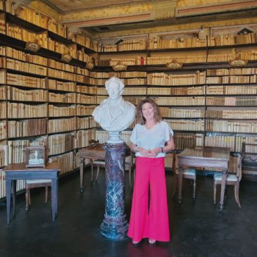 OLIMPIA LEOPARDI PRESENTA LA MOSTRA D’ARTE CONTEMPORANEA A VILLA LEOPARDI DI RECANATI