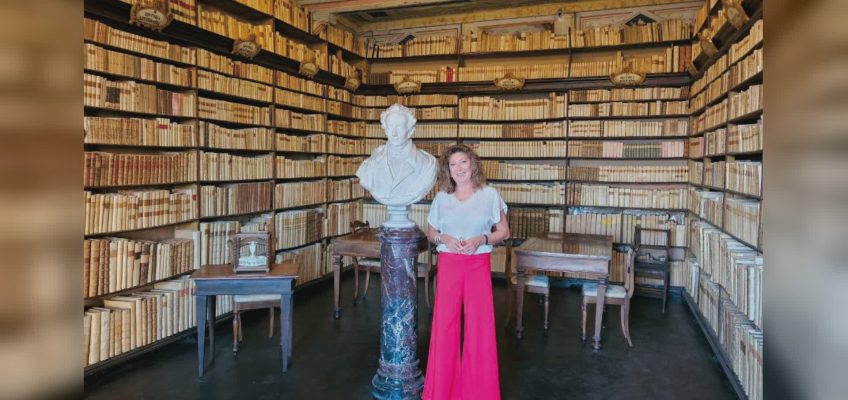 OLIMPIA LEOPARDI PRESENTA LA MOSTRA D’ARTE CONTEMPORANEA A VILLA LEOPARDI DI RECANATI