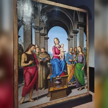 TORNA A FANO LA PALA DEL PERUGINO