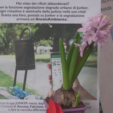 SENSIBILIZZARE CONTRO LO SPRECO, ANCONA AMBIENTE IN CAMPO