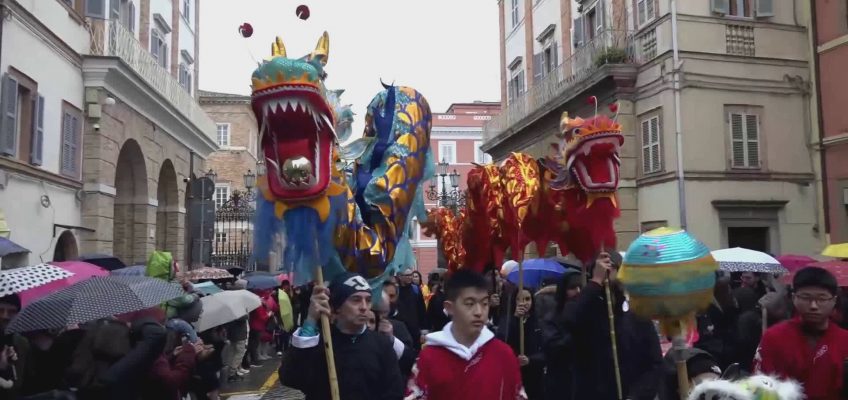 MACERATA FESTEGGIA IL CAPODANNO CINESE, INIZIA L’ERA DEL DRAGO