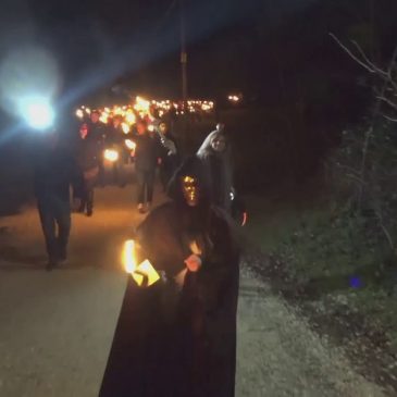 A PIEVE TORINA IL CARRO DI CARNEVALE PIU’ LUMINOSO DELLE MARCHE