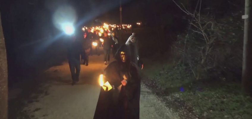 A PIEVE TORINA IL CARRO DI CARNEVALE PIU’ LUMINOSO DELLE MARCHE