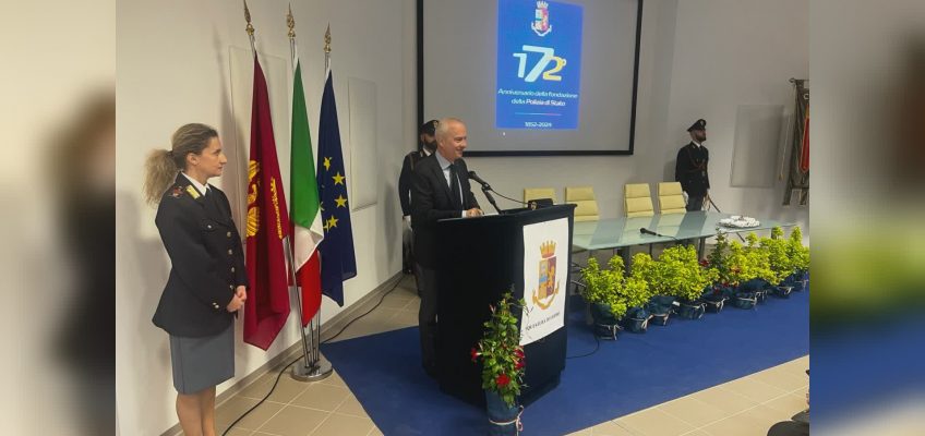 LA POLIZIA FESTEGGIA I 172 ANNI DALLA SUA FONDAZIONE