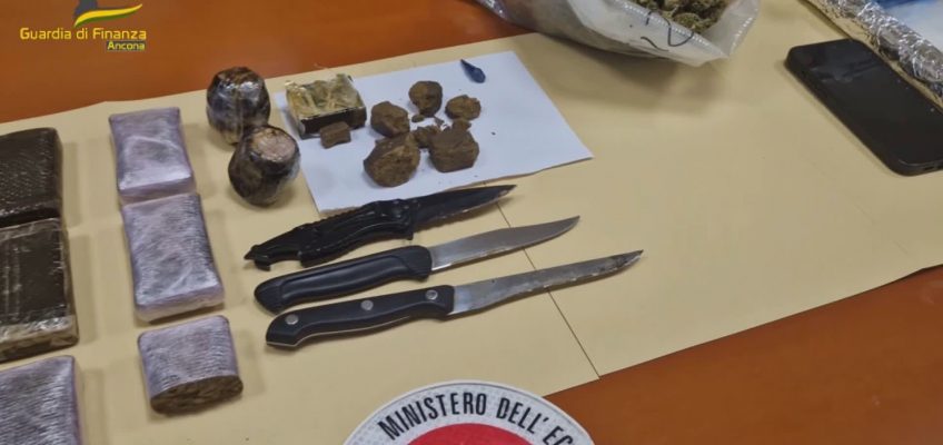 ANCONA, ARRESTATO NARCOTRAFFICANTE PLURIPREGIUDICATO