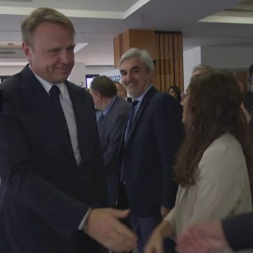 VISITA DEL MINISTRO FRANCESCO LOLLOBRIGIDA AD OSIMO