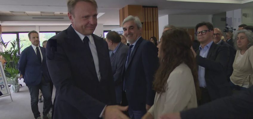 VISITA DEL MINISTRO FRANCESCO LOLLOBRIGIDA AD OSIMO