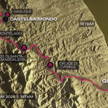 CASTELRAIMONDO PRONTA AD ACCOGLIERE IL GIRO D’ITALIA