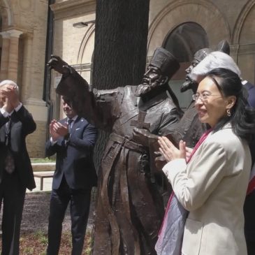 A MACERATA “RINASCE” LARGO LI MADOU IN ONORE DI PADRE MATTEO RICCI