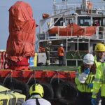 NAVE A FUOCO IN MARE A PESARO, L'ESERCITAZIONE DEL 118