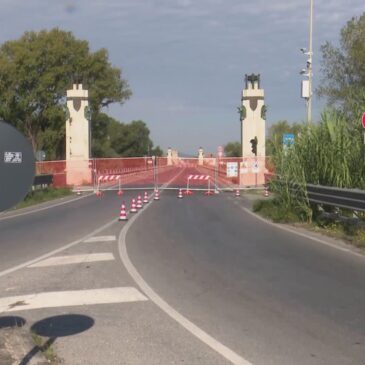 PARTONO I LAVORI AL PONTE METAURO, VIABILITÀ  IN TILT