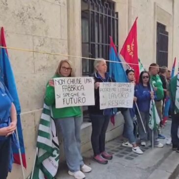 CRISI ELECTROLUX, ANNUNCIATA REINDUSTRIALIZZAZIONE